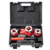 VEVOR Ratchet Pipe Threader Kit, 1/2" NPT, 3/4" NPT, 1" NPT Manual Ratcheting Pipe Threader