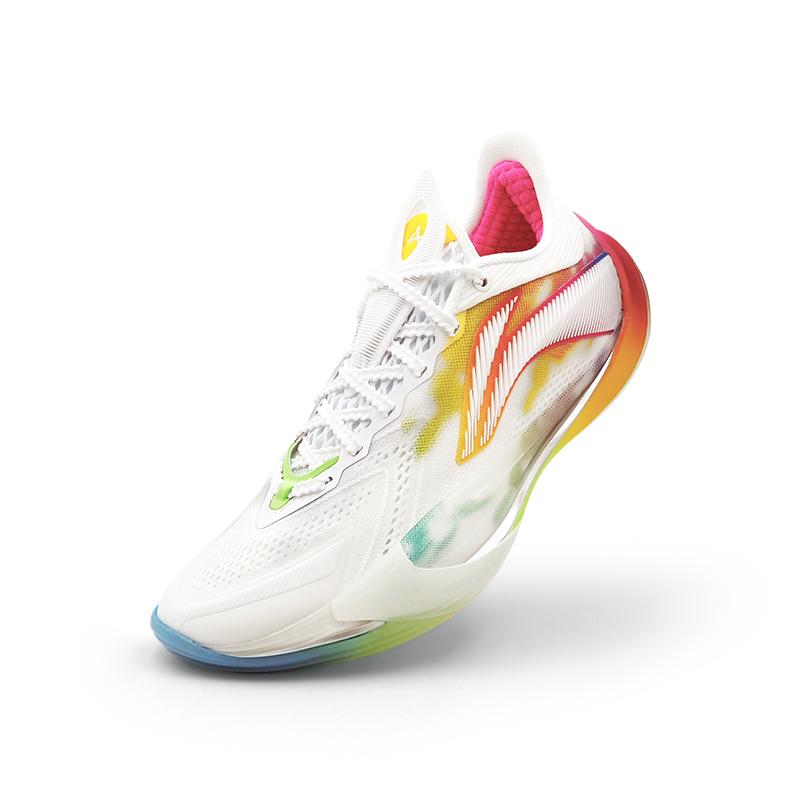 Li Ning Sonic 13v2 Fabric Cushioning Slip Resistant Abrasion Resistant Breathable Rebound Low top BOOM Technology ABAV075-14