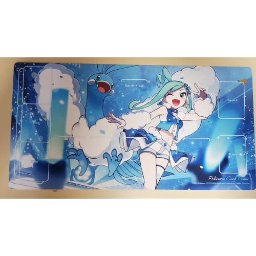 Pokemon Card Game Rubber Play Mat Charizard & Lucia