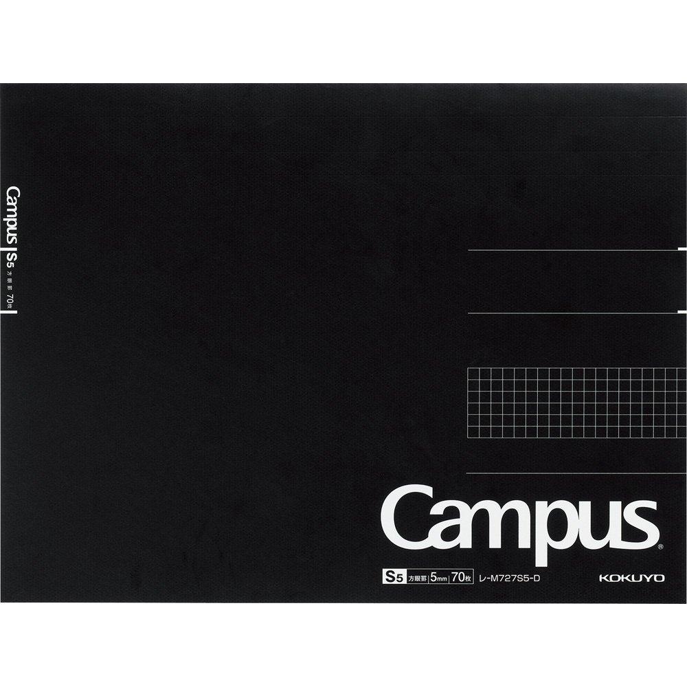 

Блокнот KOKUYO Campus Note, графический, в линейку, разрезной, формат А4, горизонтальный, 70 листов, Le-M727S5-D [Комплект из 3 книг для оптовой покупки]