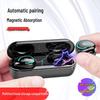 Wireless Bluetooth 5.0 Stereo Earbuds: Dual Ear, Heavy Bass, In-Ear Sports Headphones