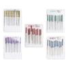 50Pcs Machine Needle Color Shank AntiJumping Thread Point Alloy Sewing Needle Replacement