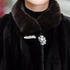 Winter imitation fur coat women's medium and long coat years old 0 wide too much clothes thick winter clothes