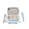 Waterproof EVA Hard Case For Cameras Headphones Charger Shockproof Travel Storage Organizers Bag With Inner Pockets
