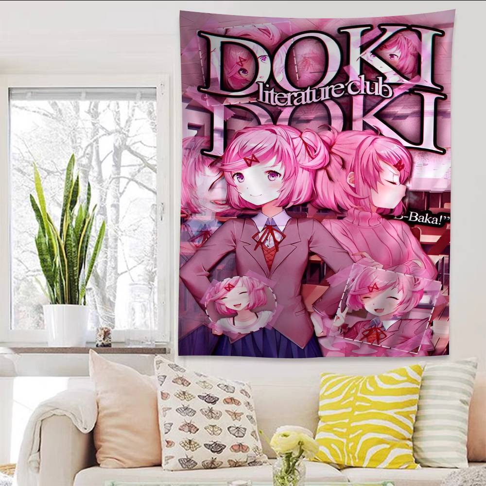 Doki DDoki LLiteratuare DIY Wall Tapestry for Living Room Home Dorm Decor Wall Art Decor