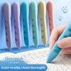 3Pcs Large Erasers for Primary School Students No Crumbs Clean Erase Non-Toxic for Homework Drawing Gifts