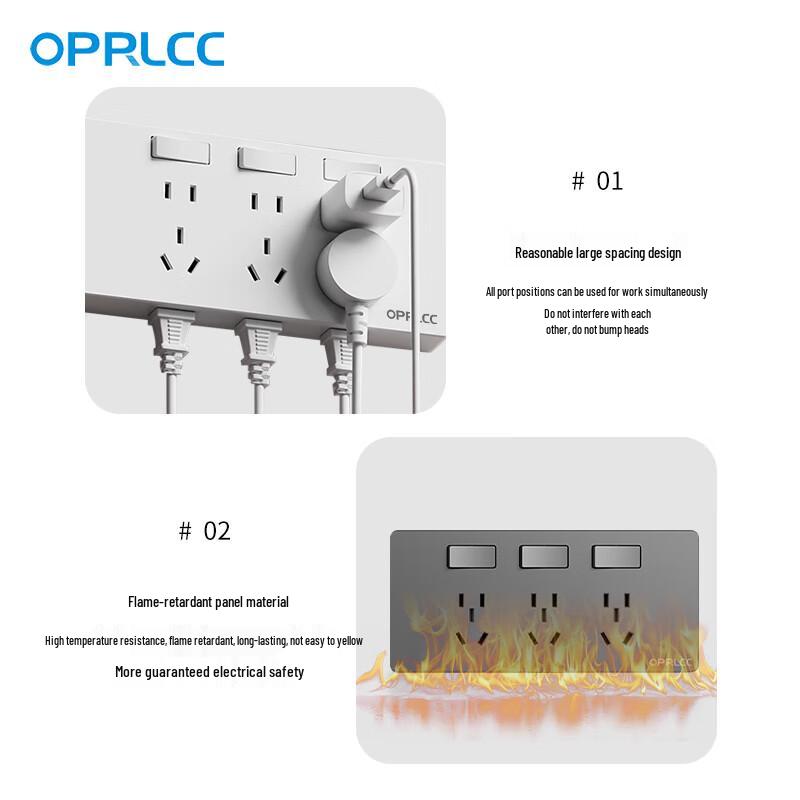 OPRLCC Multifunctional Power Strip