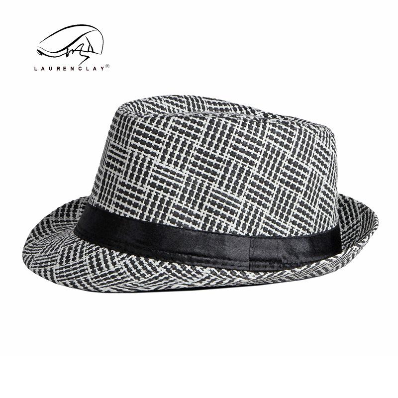 Spring and Summer Outdoor Sun Protection Visor Hat Male British Retro Top Hat Beach Hat Female Straw Jazz Hat Male