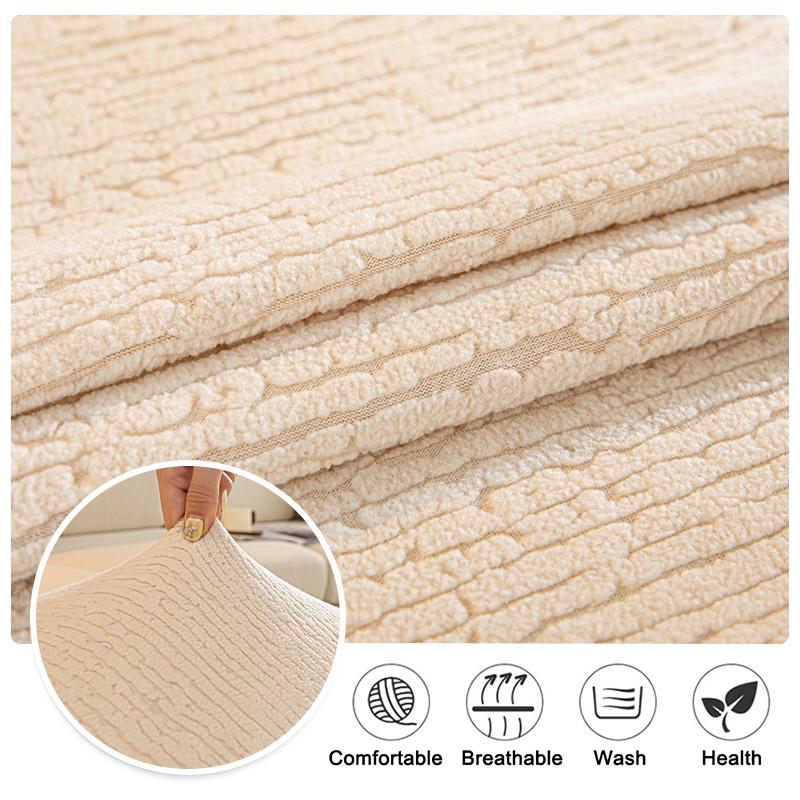 Jacquard Stretch Couch Cover Non Slip Sofa Covers for Living Room Washable Sofa Slipcover Furniture Protector Pet Friendly 1pc