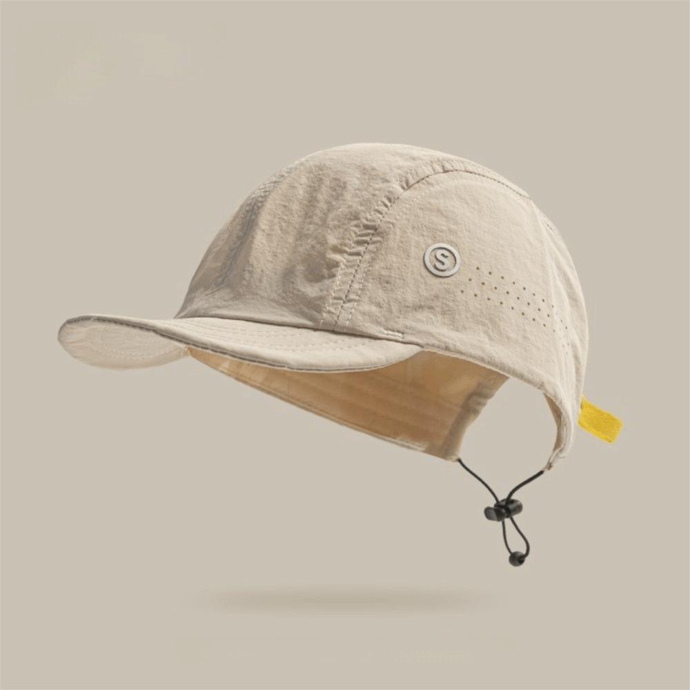 Solid Color Mesh Baseball Cap Adjustable Soft-brimmed Quick-drying Sunshade Cap Breathable Soft Top Outdoor Running Cap Unisex