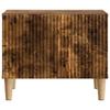 Coffee Table Smoked Oak 49 X 50 X 40 Cm Wood Based Material