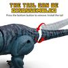 2.4GHz Remote Control Dinosaur Robot Walking And Roaring Mini Dinosaur Light And Sound Ideal Children's Birthday Christmas Gift