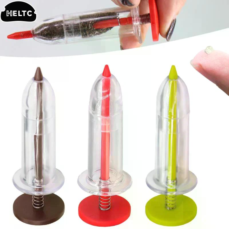 2Pcs Garden Sower Planter Mini Manual Seeder Dispenser For Seeding Flower Pot Flower Bed Gardening Seeder Tool