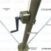 Lijianpokong Mobile Retractable Quick-Install Lightning Rod
