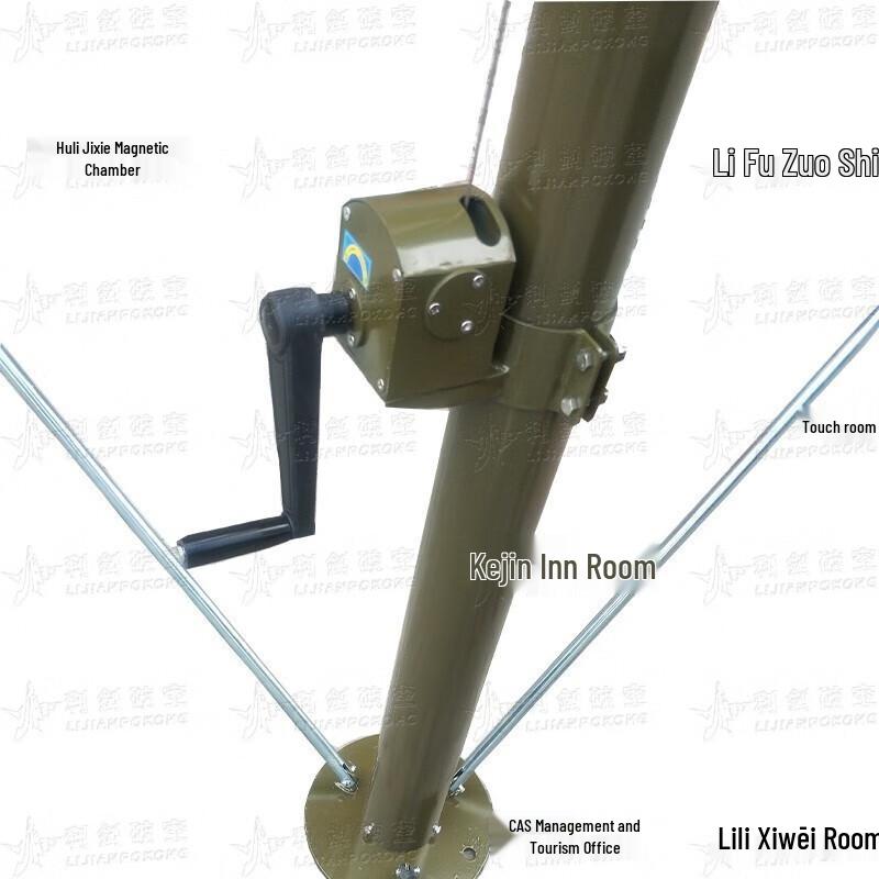 Lijianpokong Mobile Retractable Quick-Install Lightning Rod
