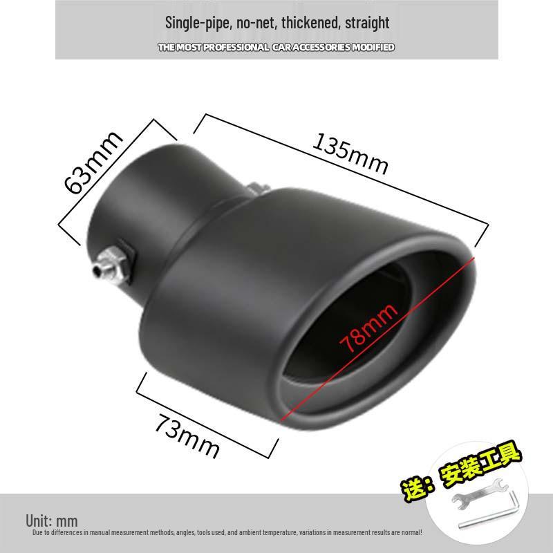 2013-2021 Mitsubishi Outlander Dual-Exhaust System: Dual-Pipe, Single-Outlet for Exhaust Modification