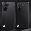 Carbon Fiber Plain Leather Shockproof Phone Case For Xiaomi POCO C71 Matte Silicone Soft Cover For POCO C71 Bumper Shell