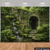 2D Fantasy Ruin Backdrop for Medieval, Adventure and Nature Themed Photography