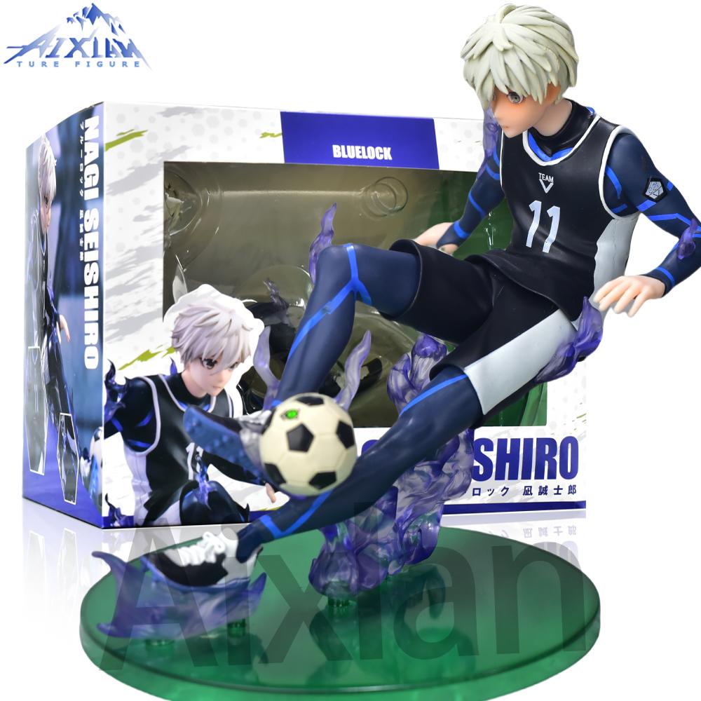 Discover Intime Blue Aixlan 20Cm Lock Anime Figure Nagi Seishiro Pvc Action Figure Charce Lacroix Figurine Collectible Model Playthings Kid Present