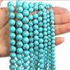 20 ΤΕΜ Χάντρες φυσικής πέτρας Μπλε Τίγρης Αχάτης Τυρκουάζ ροζ χαλαζίας λάπις νεφρίτη Οπάλιο Στρογγυλές χάντρες για κοσμήματα DIY βραχιόλι 8mm