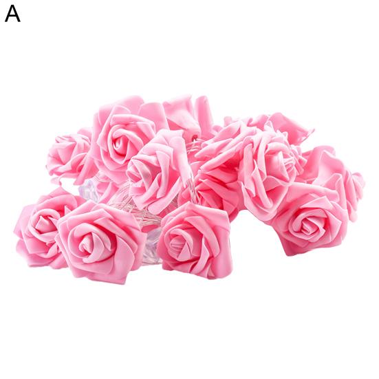 300cm String Light Decorative Battery Operated LED Rose Night Light