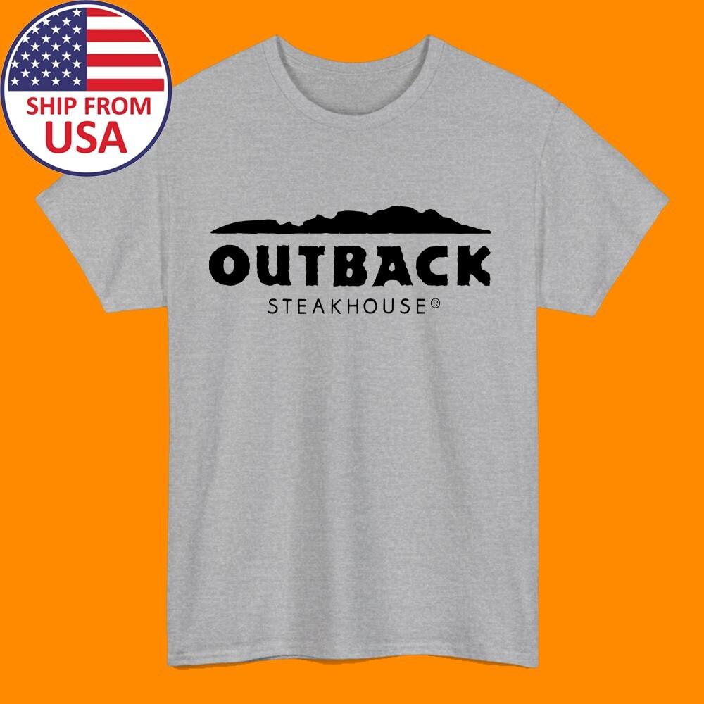 

Outback Steakhouse Restaurant Men#039;s Grey Size S to 5XL Unisex T-Shirt S