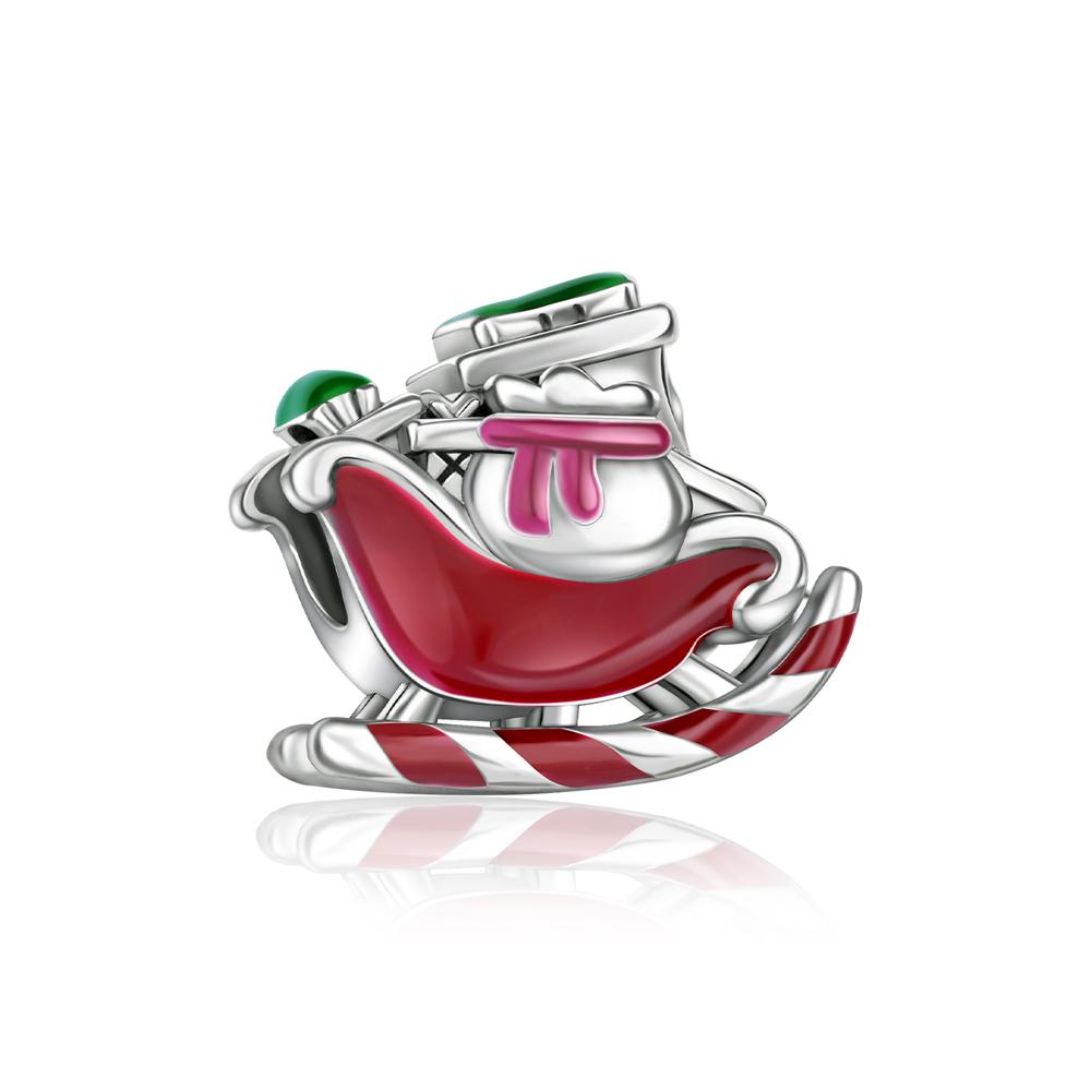 New Copper Charm Rose Gold Infinity Heart Bead Fit Snake Chain Bracelet Necklace Women Diy Jewelry