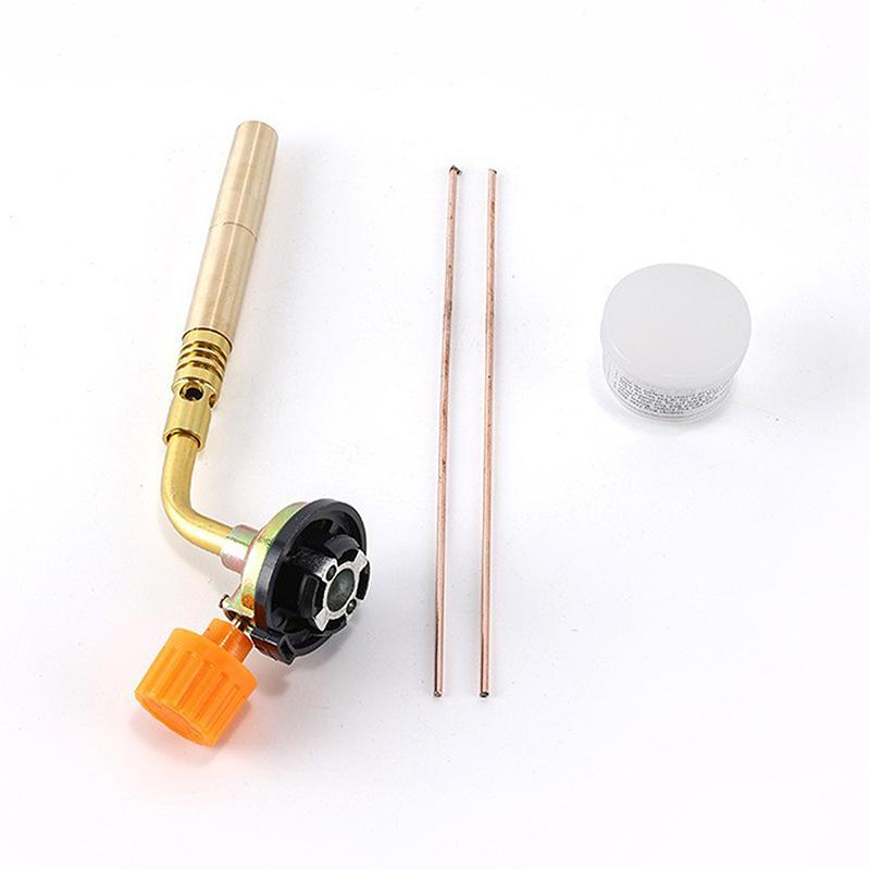 Butane Burner Welding Gas Torch Flame Gun Brazing Flamethrower Outdoor Camping Bbq Portable Soldering Heat Gun