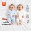 Babyprints Newborn 100% Cotton Long Sleeve Bodysuit 2-Pack