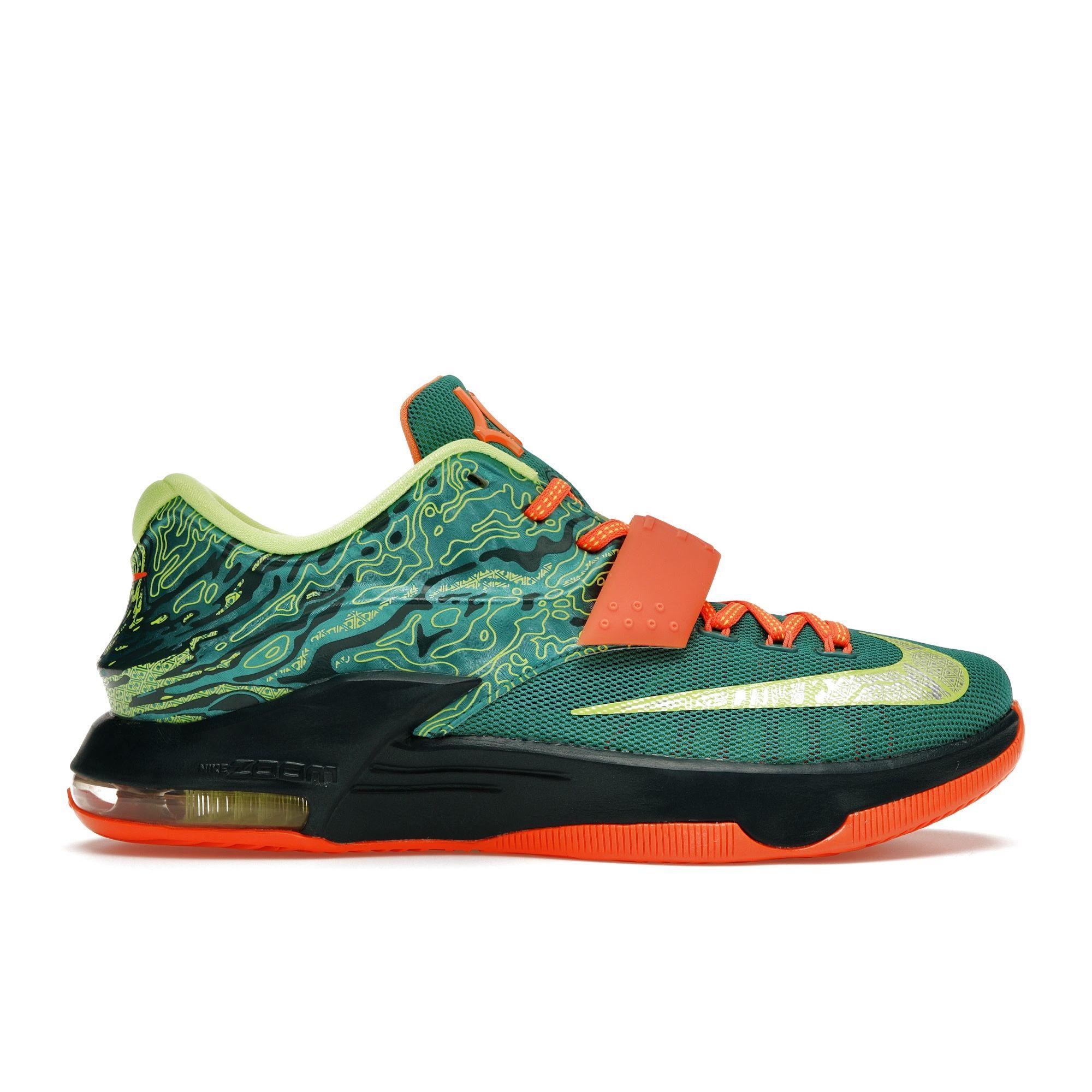 

Мужские кроссовки Nike KD 7 Weatherman Зеленый Изумрудно-Зеленый Металлик-Серебристый-Темно-Изумрудный 653996-303
