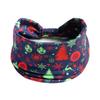 Halloween Christmas Headband Wide Yoga Sports Headband Pumpkin Skull Ghost Holiday Headband Female