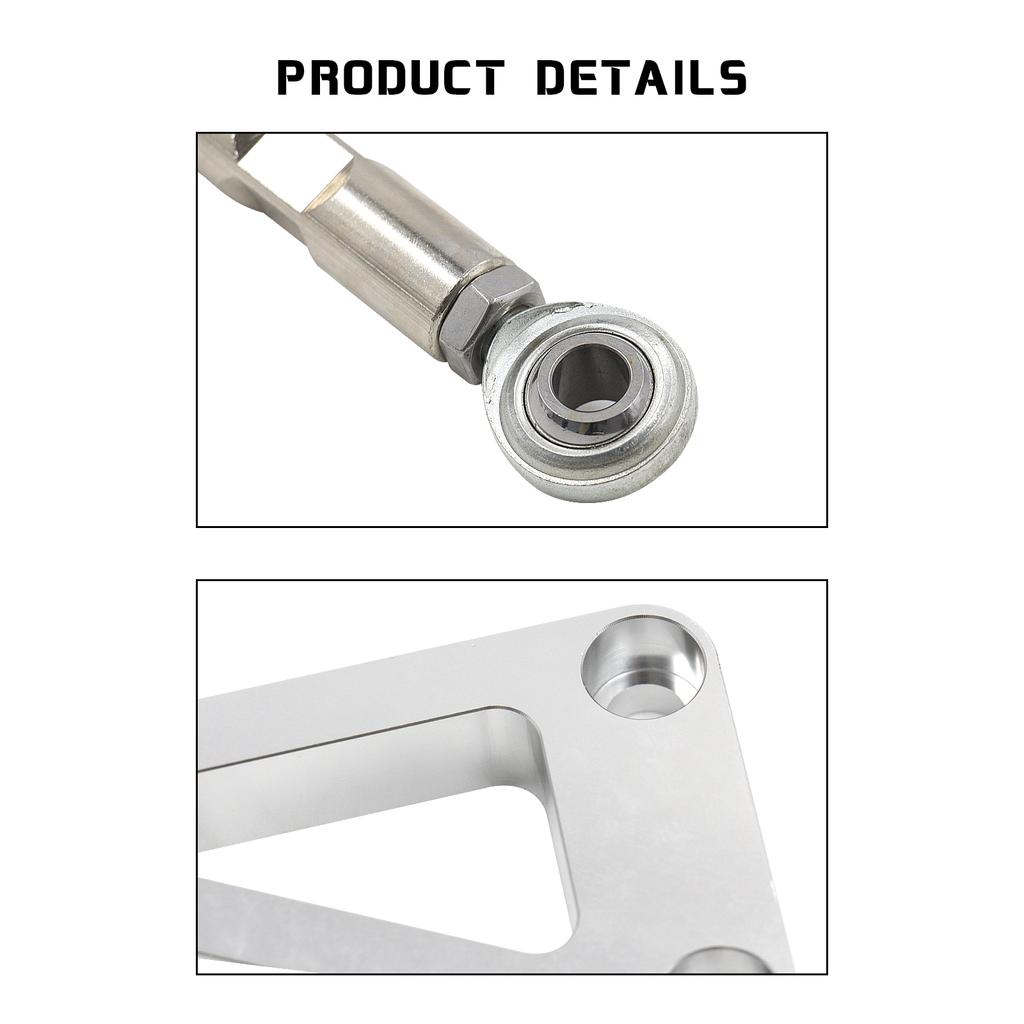 SBC Alternator Bracket Aluminum Alloy Alternator Bracket Kit Replacement for Chevy SBC 350 Small Block Engine