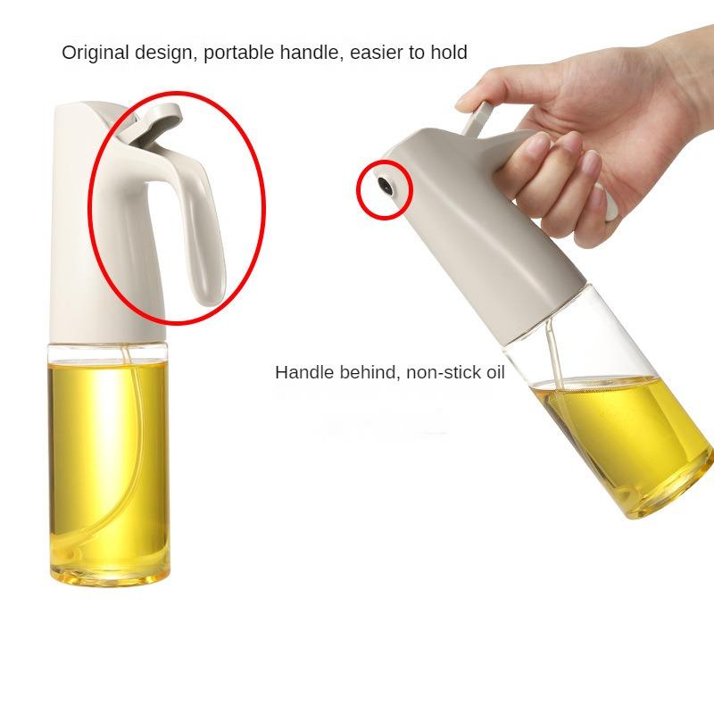 Vylepšená ruční láhev s rozprašovačem na olivový olej, vaření, pečení, rozprašovač na ocet, dávkovač oleje pro kuchyň, salát, grilování, piknikový nástroj