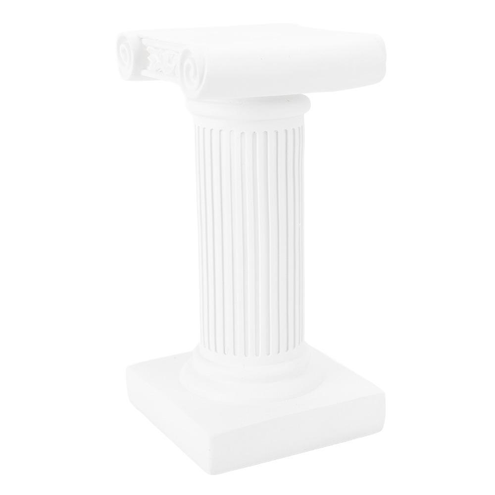 Resin Roman Pillar Decor Home Decor Roman Column Ornament Classic Pedestal Stand Figurine  Wedding