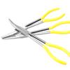 1Pc Hand Tools Straight Bent Tip Mechanic Equipment Extra Long Nose Pliers