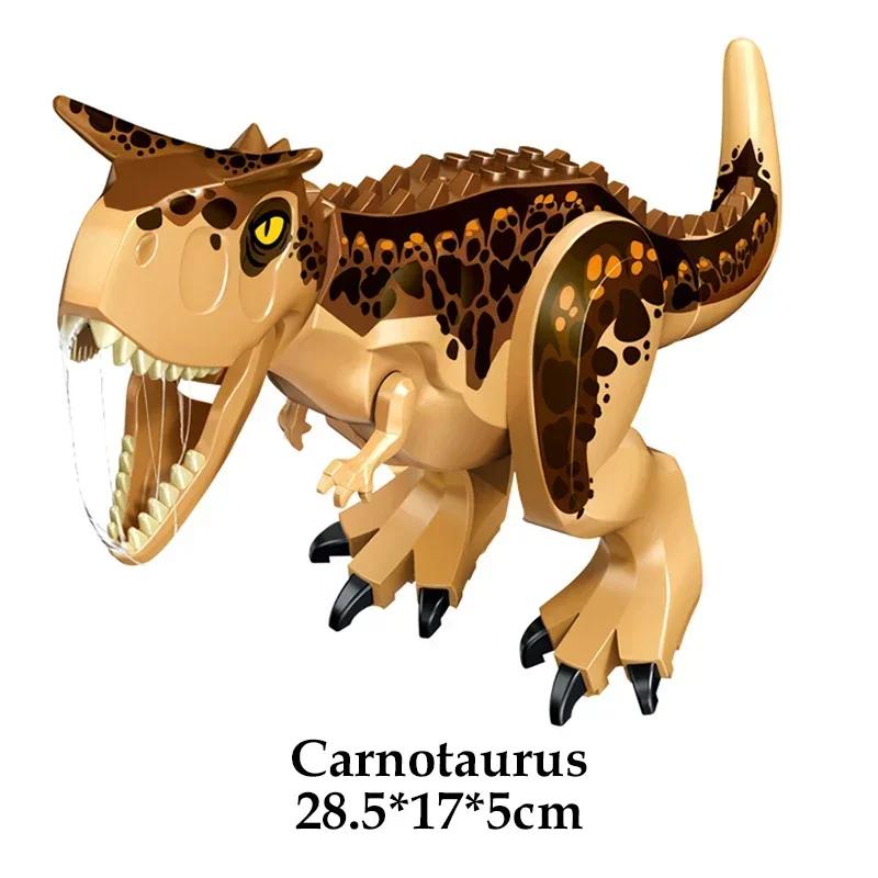 2025 Jurassic Dinosaurs World Park Spinosaurus Baryonyx Therizinosaurus Indominus Rex Building Blocks Bricks Kids Xmas Toys