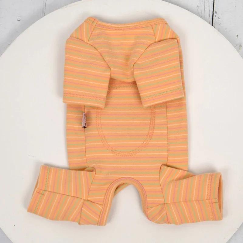 

Женская одежда для собак Пижама Комбинезон Одежда для собак для девочек Ромперы Щенок Йоркширский терьер Померанский шпиц Пудель Бишон фризе Одежда для питомцев Пижама XXS оранжевый