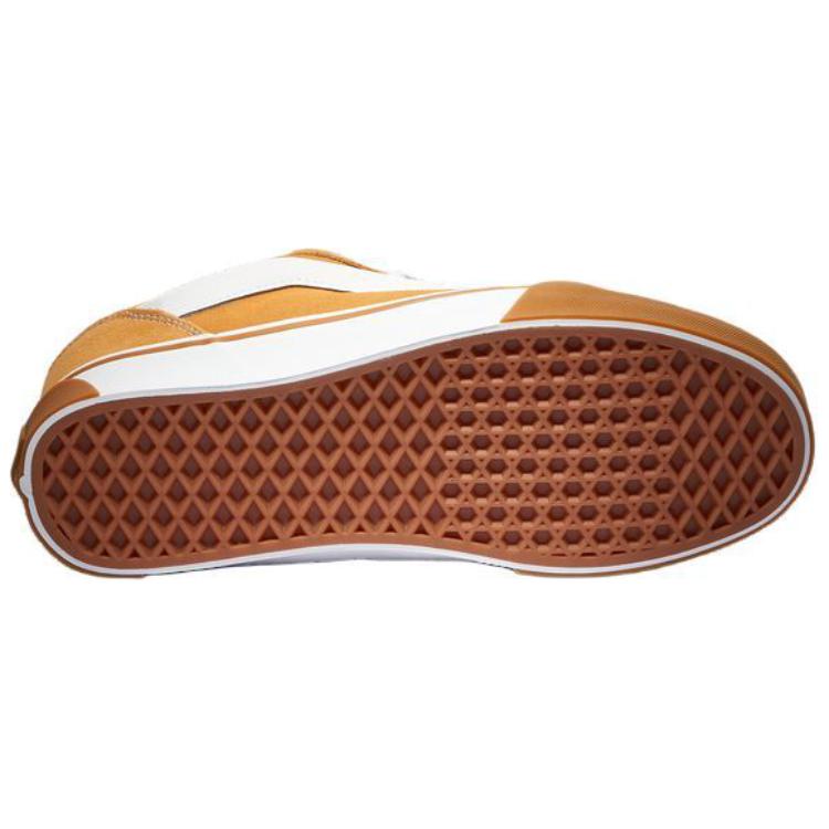 Vans Knu Skool Comfortable Fashion Low-Top Skate Shoes Men Sneakers Yellow VN0009QCBLS18