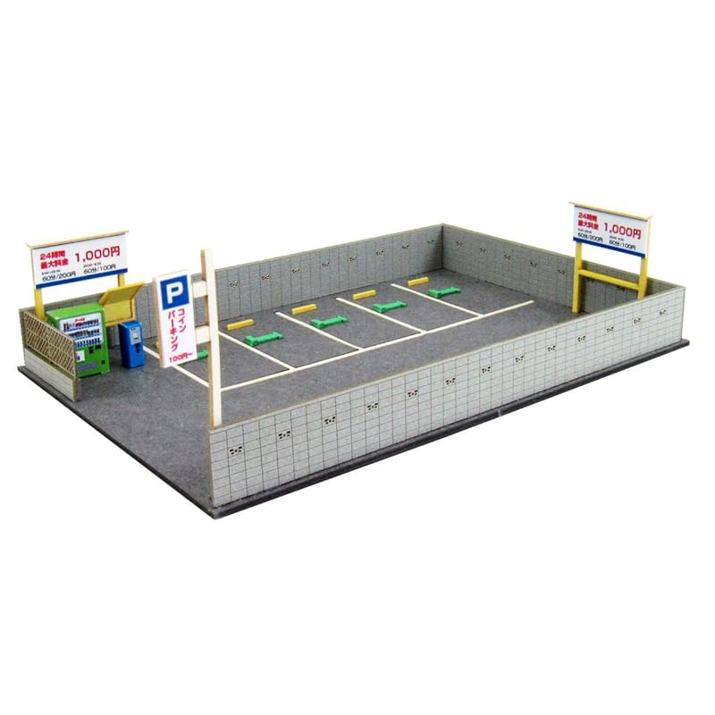 

Sankei 1/150 Nostalgic diorama series Parking lot B MP03-99 paper craft