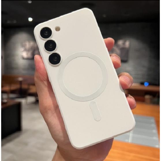 

Силиконовый чехол для телефона Samsung A56 - чистый цветной черный и белый жидкий силикон магнитный противоударный полный чехол для Samsung Galaxy Samsung Galaxy A56