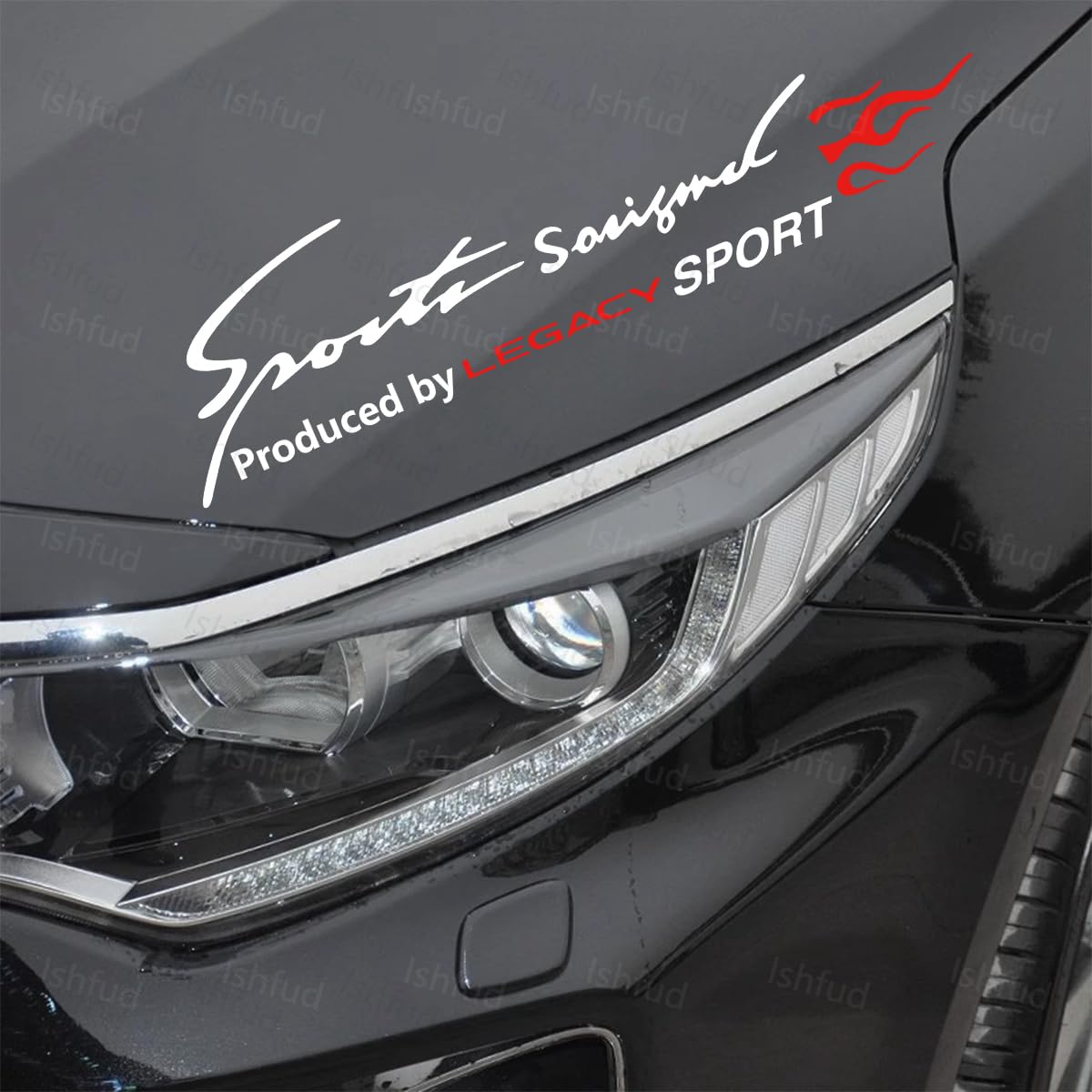 Bonnet Sticker Decal Seal Waterproof Car Logo for the New LEGACY