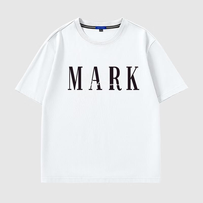 Mark Fairwhale Men's Cooling Loose Fit Short Sleeve T-Shirt with Script Print