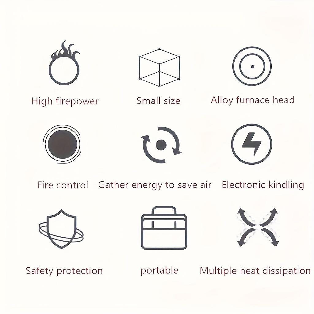 1 шт. Мини-портативная газовая плита — фото 7