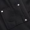 Mens Womens Winter Down Jacket With Detachable Raccoon Fur Collar Hooded Thick Warm Parka Cold Weather