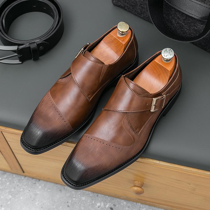 Größe 38-46 Business Herren Formelle Lederschuhe Europäischer Stil Lässig Bequem Modisch Marken Derby Schuhe Gesellschaftsschuhe Herren