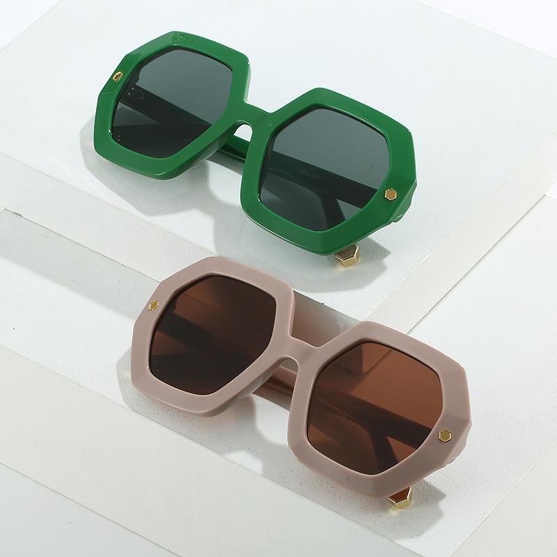 Polygonal Sunglasses, Irregular And Minimalist Glasses, Sunglasses
