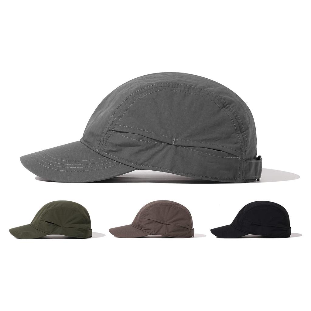 Croogo Adjustable Mesh Golf UV Summer Baseball Sun Solid for and Outdoor Activities Men's Cap, Breathable, Protection, Quick-Drying, Cap, Protection,