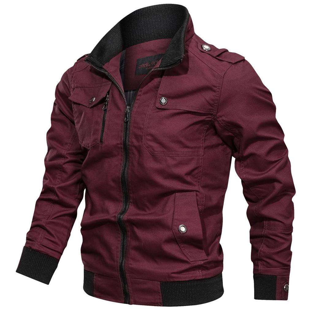 Men's Autumn Multi-pocket Casual Work Jacket