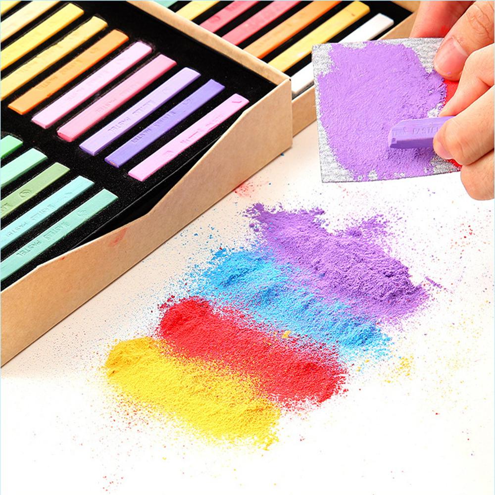 Fashion Hot Selling Cool Party Decoration 24 Colors Fashion Hot Fast Non-toxic Temporary Pastel Hair Dye Color Chalk Party Decor