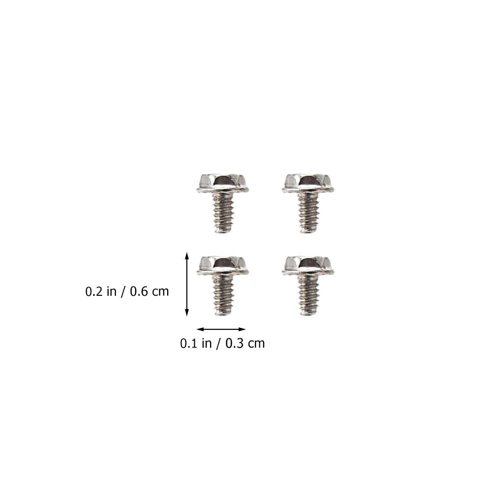 100Pcs Metal Pci Slot Screw for Computer Case Round Head Fastener Mounting Replacement for Repairing Slot Screw